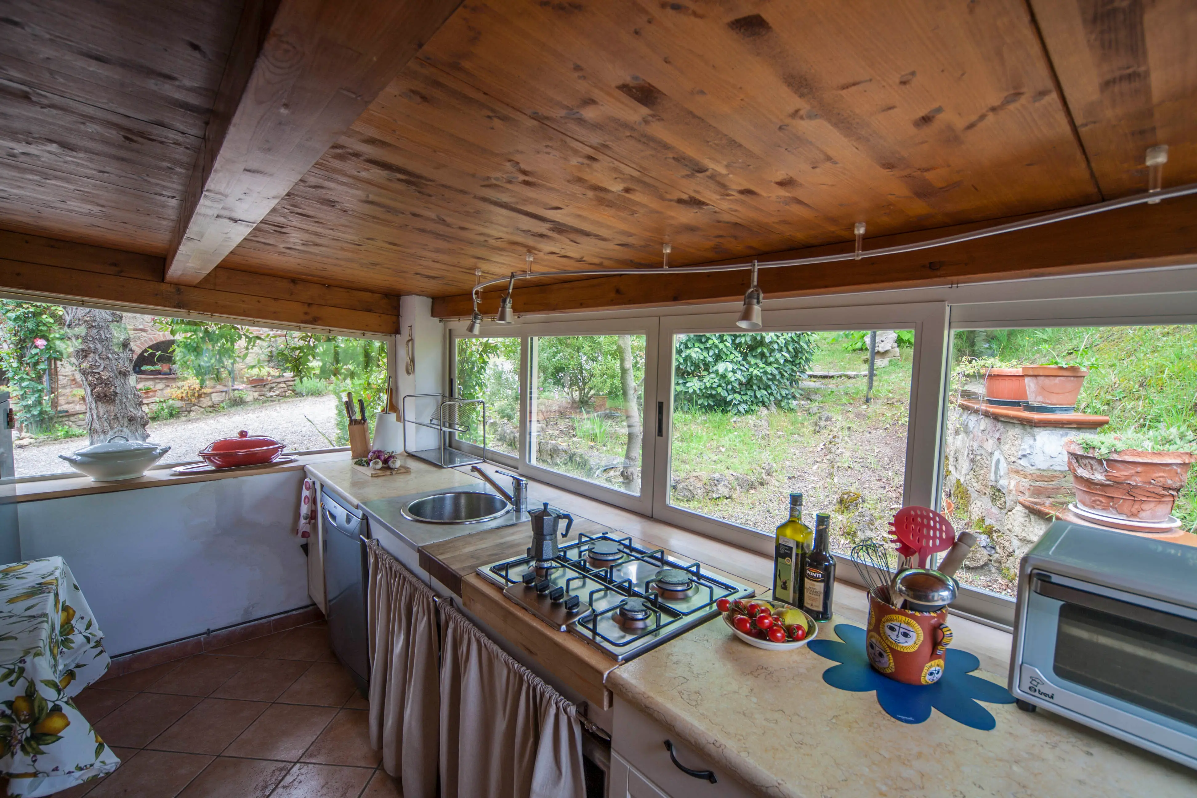 Cucina annesso villa toscana