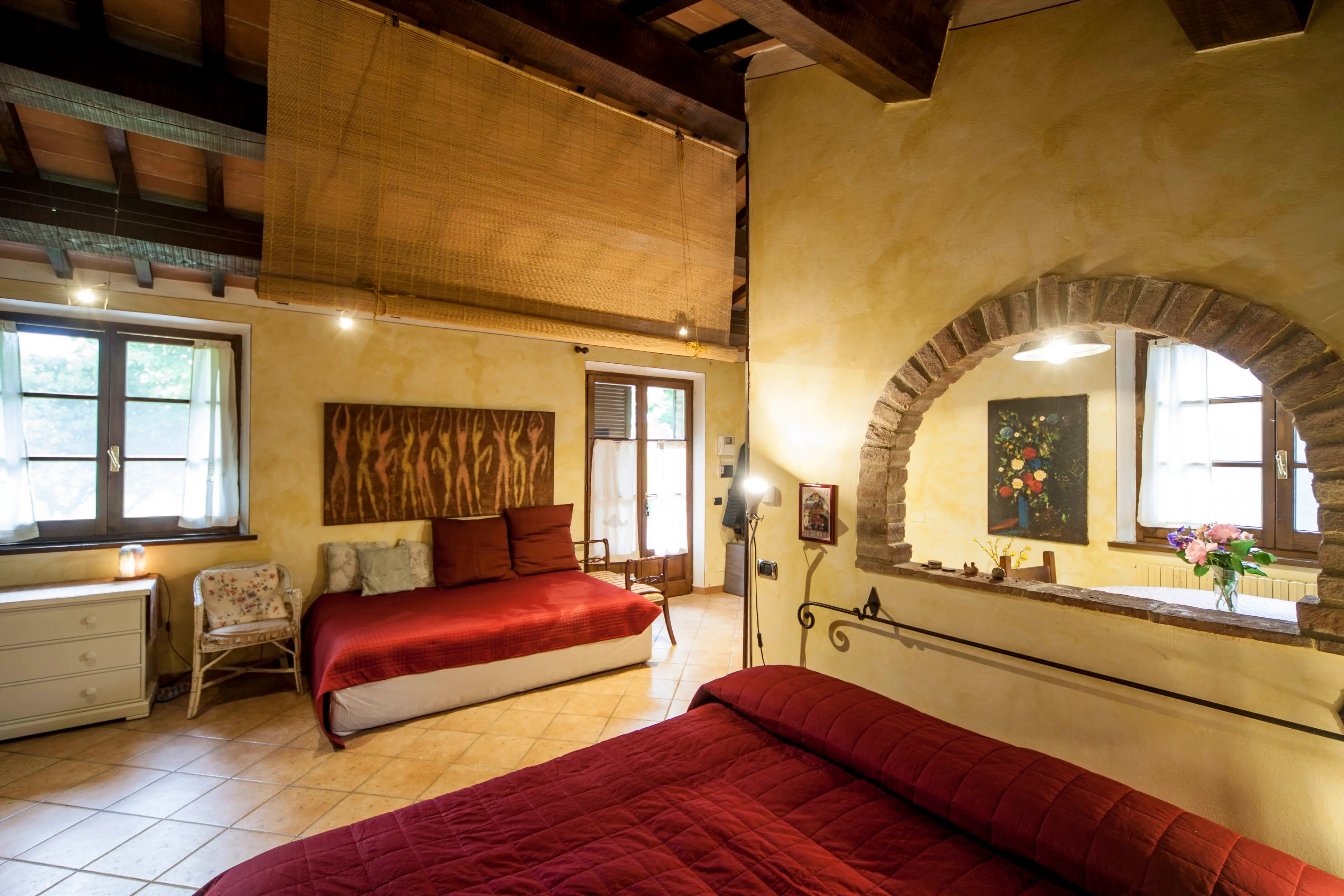 Interno annesso villa vacanze Toscana