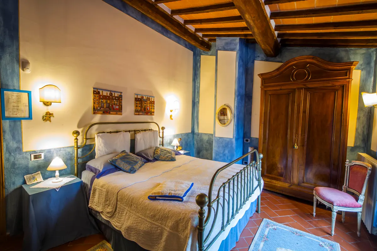 Chambre bleue, autre vue