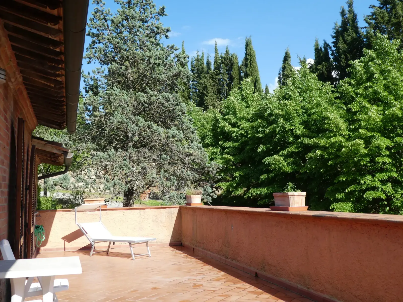 Terrasse le matin